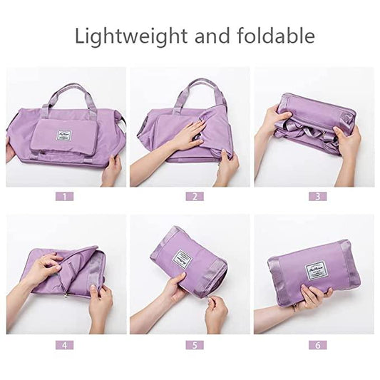 Nylon Travel Light & Stylish Duffle lavender