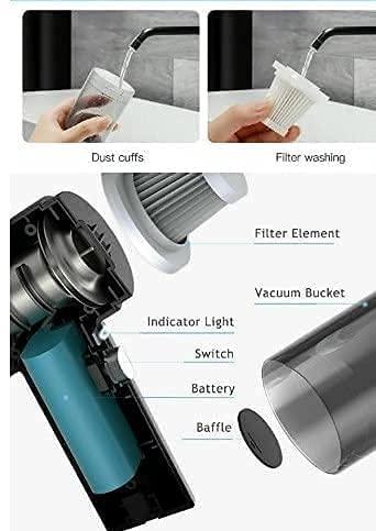 Portable Air Duster Wireless Vacuum Cleaner -“Blast Away Dust, Anytime, Anywhere!”