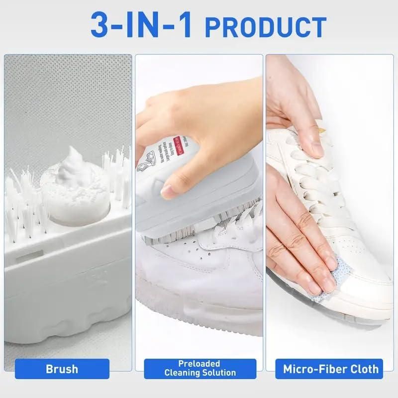 Step Up Your Sneaker Care with the 2-in-1 Shoe Cleaner Brush