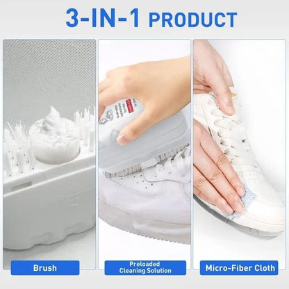 Step Up Your Sneaker Care with the 2-in-1 Shoe Cleaner Brush