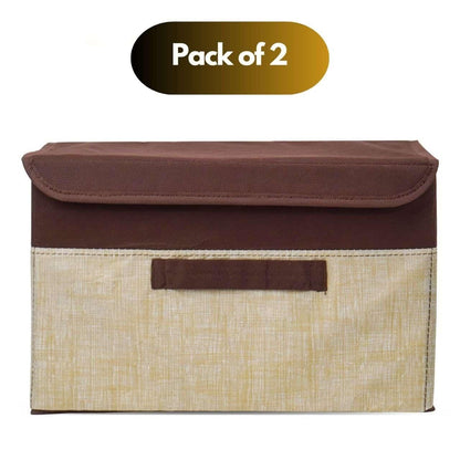 Multipurpose Storage Box "“Tidy Up in Style" (Pack of 2)