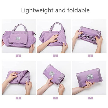 Nylon Travel Light & Stylish Duffle lavender