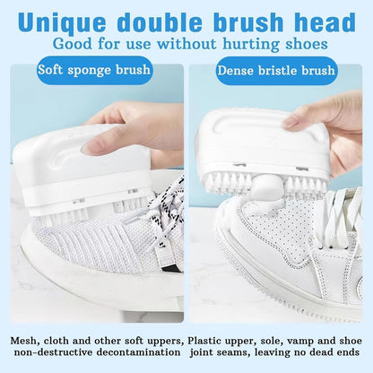 Step Up Your Sneaker Care with the 2-in-1 Shoe Cleaner Brush