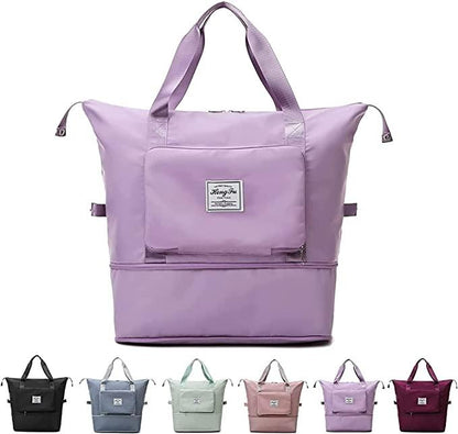 Nylon Travel Light & Stylish Duffle lavender