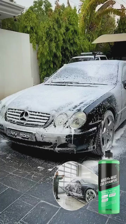 Wash and Wax Car Shampoo 200ml (Pack of 3)